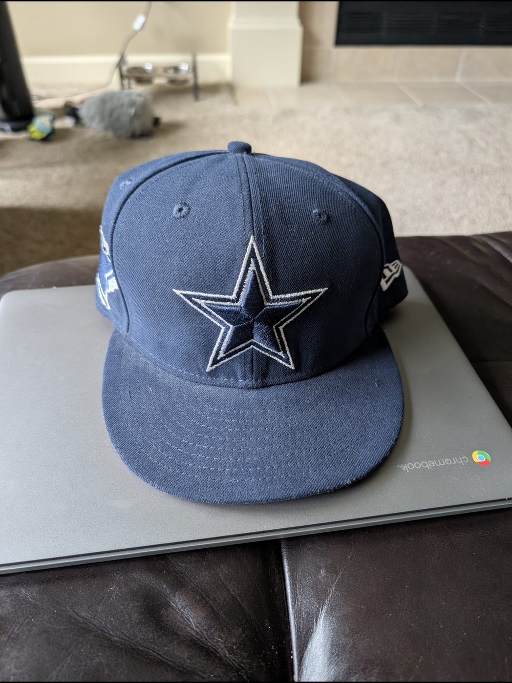 Dallas Cowboys New Era Navy Dallas Star Embroidered Snapback